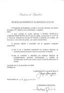 Decreto que reduz, por indulto, em dois anos e seis meses de prisão, por razões humanitárias, a pena residual de prisão aplicada a Maria Manuela Câmara Reis Neves, de 59 anos de idade, no processo nº 51/97 do 2º Juízo do Tribunal do Círculo do Funchal.
