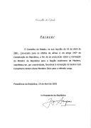 Parecer do Conselho de Estado, manifestando ser favorável à nomeação do Juiz Conselheiro Antero Alves Monteiro Diniz para o cargo de Ministro da República para a Região Autónoma da Madeira.