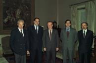 Audiência concedida à Direção da Associação " Fórum Portugal Global", a 18 de novembro de 1996