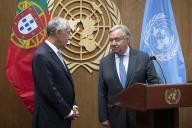Antes do início da 74.ª Assembleia Geral da Organização das Nações Unidas, o Presidente da República Marcelo Rebelo de Sousa é recebido pelo Secretário-Geral da ONU, António Guterres, com quem mantém uma reunião, a 22 de setembro de 2019