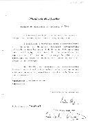 Decreto de ratificação da Convenção sobre o Reconhecimento e Execução de Sentenças Arbitrais Estrangeiras, celebrado em Nova Iorque, a 10 de junho de 1958, aprovada, pela Resolução da Assembleia da República nº 37/94, em 10 de março de 1994.
