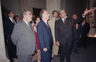 Deslocação do Presidente da República, Jorge Sampaio, ao Museu Nacional de Arte Antiga, por ocasião da inauguração da exposição "Outro Mundo Novo Vimos", a 20 de julho de 2001