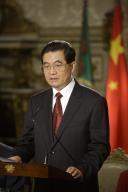 Visita de Estado a Portugal do Presidente da República Popular da China e Senhora de Hu Jintao, a 6 de novembro de 2010.
