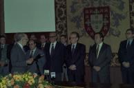 Deslocação à Sociedade Histórica da Independência de Portugal no âmbito da Cerimónia Comemorativa da Restauração da Independência Nacional, a 1 de dezembro de 1996