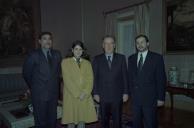 Audiência concedida pelo Presidente da República, Jorge Sampaio, a uma Delegação do Corpo Nacional de Escutas, a 9 de dezembro de 1997