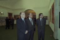 Deslocação do Presidente da República, Jorge Sampaio, e da Primeira-Dama, Maria José Ritta, a exposição (?)