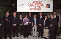 O Presidente da República, Jorge Sampaio, preside à entrega dos Prémios Gazeta 1999, no Clube de Jornalistas, a 31 de maio de 2000