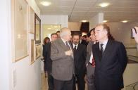 Visita do Presindente da República, Jorge Sampaio, à Fundação Mário Soares, a 18 de dezembro de 2000