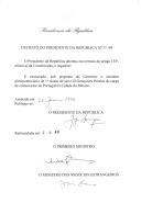 Decreto que exonera, sob proposta do Governo, o ministro plenipotenciário de 1.ª classe, Álvaro Gil Gonçalves Pereira, do cargo de Embaixador de Portugal na Cidade do México.