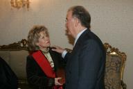 O Presidente da República, Jorge Sampaio, agracia a Maria de Belém Roseira com o Grã-Cruz da Ordem de Cristo e a Maria Irene Salgado Zenha com o Grande Oficialato da Ordem de Mérito, a 10 de janeiro de 2006