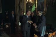 Almoço oferecido pelo Presidente da República, Jorge Sampaio, em honra da Comissão de Honra do 25º Aniversário do 25 de Abril, a 3 de dezembro de 1998
