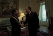 Audiência concedida pelo Presidente da República, Jorge Sampaio, ao Embaixador de Portugal em Teerão, José Costa Arsénio, a 12 de março de 1998