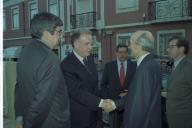 O Presidente da República, Jorge Sampaio, inaugura o Lar de S. José do Centro Social-Paroquial de Nossa Senhora da Ajuda, a 31 de outubro de 1998