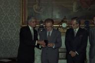 Audiência concedida pelo Presidente da República, Jorge Sampaio, aos dirigentes do Grupo Thyssen, a 5 de julho de 1996