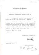 Decreto de ratificação do Protocolo de Alterações à Convenção para o Estabelecimento de uma Organização Europeia para a exploração de Satélites Meteorológicos, aprovado, pela Resolução da Assembleia da República n.º 22/94, em 26 de janeiro de 1994. 