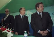 O Presidente da República, Jorge Sampaio, preside à inauguração da Ponte Vasco da Gama, a 29 de março de 1998