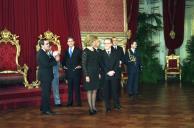 Jantar oferecido pelo Presidente da República, Jorge Sampaio, no Palácio da Ajuda, em honra dos participantes na Cimeira da Organização de Segurança e Cooperação Europeia, a 2 de dezembro de 1996