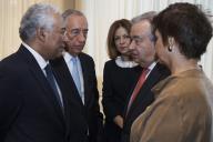 O Presidente da República Marcelo Rebelo de Sousa participa, nas Nações Unidas em Nova Iorque, na Cerimónia de juramento sobre a Carta das Nações Unidas do Secretário-Geral designado, António Guterres, a 12 dezembro 2016