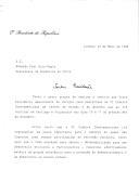 Carta do Presidente da República, Jorge Sampaio, dirigida a Eduardo Frei Ruiz- Tagle, Presidente da República do Chile,  em resposta a convite, confirmando a sua presença na VI Cimeira Ibero-americana de Chefes de Estado e de Governo, a realizar em Santiago e Valparaíso, nos dias 10 e 11 de novembro de 1996.