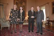 O Presidente da República, Jorge Sampaio, recebe o Presidente da Polónia e Senhora de Aleksander Kwasniewski, no Palácio de Belém, seguindo-se um jantar, a 1 de junho de 1998