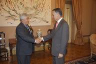 Audiência concedida pelo Presidente da República, Aníbal Cavaco Silva, ao Ministro dos Negócios Estrangeiros do Cazaquistão, Erlan Idrissov , a 16 de maio de 2013