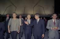 Deslocação do Presidente da República, Jorge Sampaio, e Senhora Dona Maria José Ritta a Faro, por ocasião da Cerimónia Oficial de Inauguração do Teatro Municipal, a 1 de julho de 2005