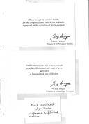 Agradecimento pessoal do Presidente da República, Jorge Sampaio, por felicitações enviadas 