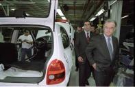 Deslocação do Presidente da República, Jorge Sampaio, à Azambuja, Fábrica da Opel Portugal, por ocasião da Comemoração do Centenário da Opel, a 29 de outubro de 1999