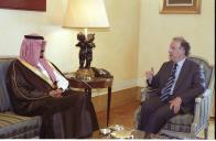 Audiência concedida pelo Presidente da República, Jorge Sampaio, a Sua Alteza Real o Príncipe Salman Bin Abdel Aziz Al-Saud, da Arábia Saudita, a 20 de junho de 2001