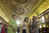 No âmbito da Visita de Estado que o Presidente da República do Panamá e Senhora realizaram a Portugal, a Dra. Maria Cavaco Silva convida a Senhora Marta Linares de Martinelli a conhecer o Museu Nacional dos Coches, a 30 de julho de 2013