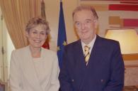 Audiência concedida pelo Presidente da República, Jorge Sampaio, à Embaixadora do Reino Unido, Madelaine Evans, a 28 de julho de 2004