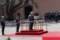 O Presidente da República Marcelo Rebelo de Sousa recebe no Palácio de Belém o Presidente da República Francesa, François Hollande, por ocasião da sua visita oficial de trabalho a Portugal, a 19 julho 2016
