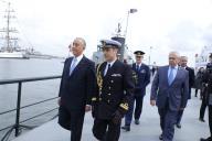 O Presidente da República e Comandante Supremo das Forças Armadas, Marcelo Rebelo de Sousa, efetua, na Base Naval de Lisboa, uma visita à Marinha, a 20 abril 2016