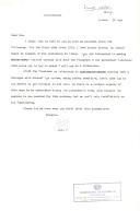 Carta de Jill [Jolliffe] dirigida a Ana [Gomes] dando a conhecer o interesse de Xanana [Gusmão], líder da resistência timorense, em se corresponder com o Presidente da República e o Governo portugueses.