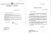 Carta do Presidente da República da Ucrânia, Leonid Kuchma, dirigida ao Presidente da República Portuguesa, Jorge Sampaio, por ocasião do Dia de Portugal.