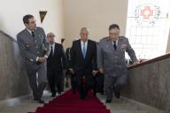 O Presidente da República, Marcelo Rebelo de Sousa, visita o Hospital das Forças Armadas - Polo do Porto, a 2 de maio de 2017
