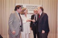 Deslocação do Presidente da República, Jorge Sampaio, a Tróia, no âmbito da entrega do Grande Prémio do Romance e Novela da APE, à escritora Maria Velho da Costa, no Estúdio 13, a 21 de julho de 2001
