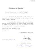 Decreto que revoga, por indulto, a pena acessória de expulsão do País, aplicada a Arlindo Furtado Borges, no Proc.º n.º 879/92 da 2.ª Secção do 1.º Juízo do Tribunal Judicial da Comarca de Loulé.
