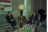 Audiência concedida pelo Presidente da República, Jorge Sampaio, ao Embaixador de Portugal em Bucareste, José Augusto Seabra, a 7 de janeiro de 1999