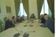 Audiência concedida pelo Presidente da República, Jorge Sampaio, à Direção da AGROS, a 22 de junho de 1999