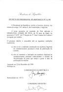 Decreto que revoga, por indulto, a pena acessória de expulsão do País aplicada a Ermelinda Gomes de Pina, de 38 anos de idade, no processo n.º 44/97 da 2.ª Secção da 3.ª Vara Criminal de Lisboa.