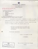 Convocatória (Minuta) para a Reunião do Conselho Superior da Defesa Nacional, a realizar no Palácio de S. Bento, Presidência do Conselho, pelas 15.30 horas do dia 6 de dezembro de 1968