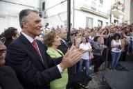 O Presidente da República, Aníbal Cavaco Silva, visita a Festa da Cereja 2011 em Alcongosta, Fundão, a 10 de junho de 2011