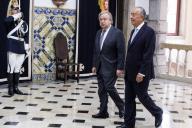 O Presidente da República Marcelo Rebelo de Sousa preside a reunião do Conselho de Estado que contou com a participação do Secretário-geral das Nações Unidas, António Guterres, 28 de maio de 2018 