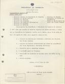 Convocatória (Minuta) para a Reunião do Conselho Superior da Defesa Nacional, a realizar no Palácio de S. Bento, pelas 16.00 horas do dia 1 de Agosto de 1969