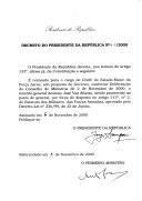 Decreto que nomeia, sob proposta do Governo, o Tenente-general António José Vaz Afonso, promovido ao posto de General, para o cargo de Chefe de Estado-Maior da Força Aérea.