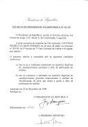 Decreto que revoga, por indulto, a pena acessória de expulsão do País aplicada a António Pedro Tavares Semedo, de 24 anos de idade, no processo n.º 291/96 da 3.ª Secção da 7.ª Vara Criminal de Lisboa.