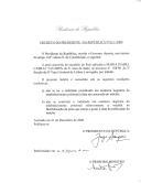 Decreto que revoga, por indulto, a pena acessória de expulsão do País aplicada a Maria Isabel Cabral Tavares, de 31 anos de idade, no processo nº 168/98 da 3ª Secção da 6ª Vara Criminal de Lisboa.