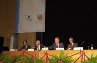 O Presidente da República, Jorge Sampaio, preside à abertura do XIII Congresso Mundial da EIA - International Economic Association, no Grande Auditório do Centro Cultural de Belém, a 9 de setembro de 2002