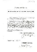 Decreto de nomeação do General Manuel José Alvarenga de Sousa Santos para o cargo de Chefe do Estado-Maior da Força Aérea, sendo promovido ao posto de general de quatro estrelas.  